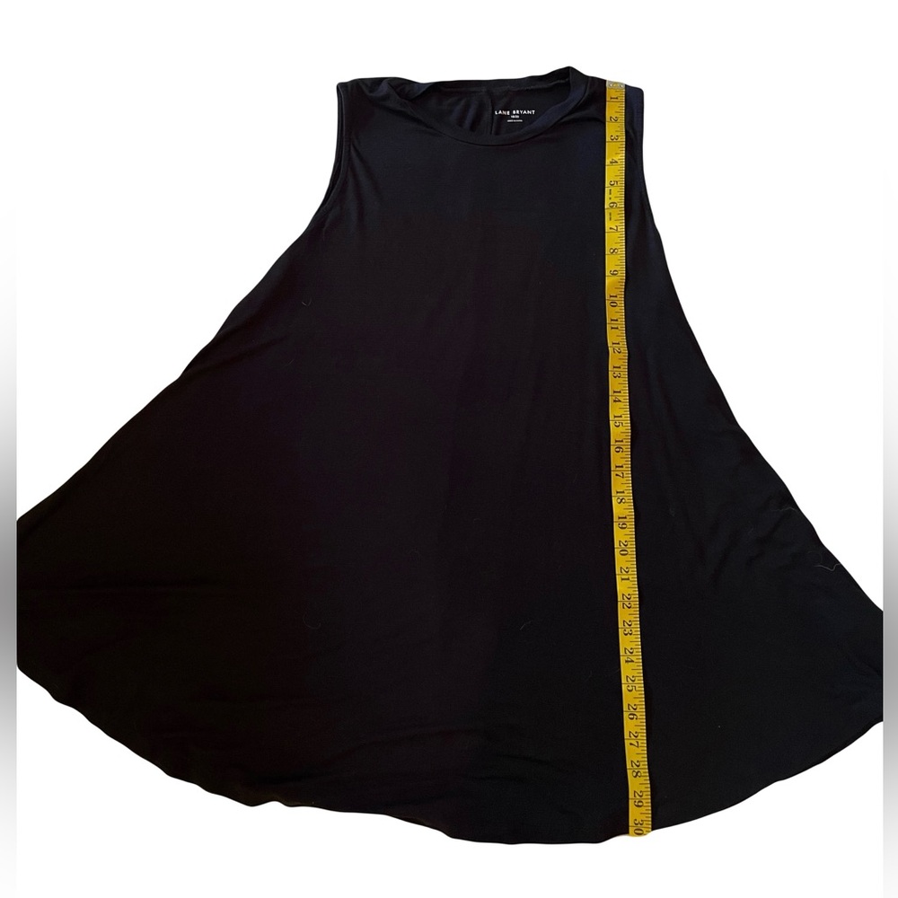 Lane Bryant Black Sleeveless Swing Tank - Picture 5 of 6